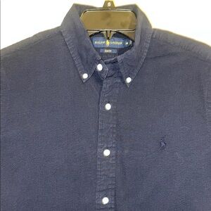 Ralph Lauren Blue Casual Button Down Shirt